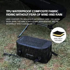 PanTop® – Alüminyum Motosiklet Yan Çanta Üst Çantaları (2’li Set)