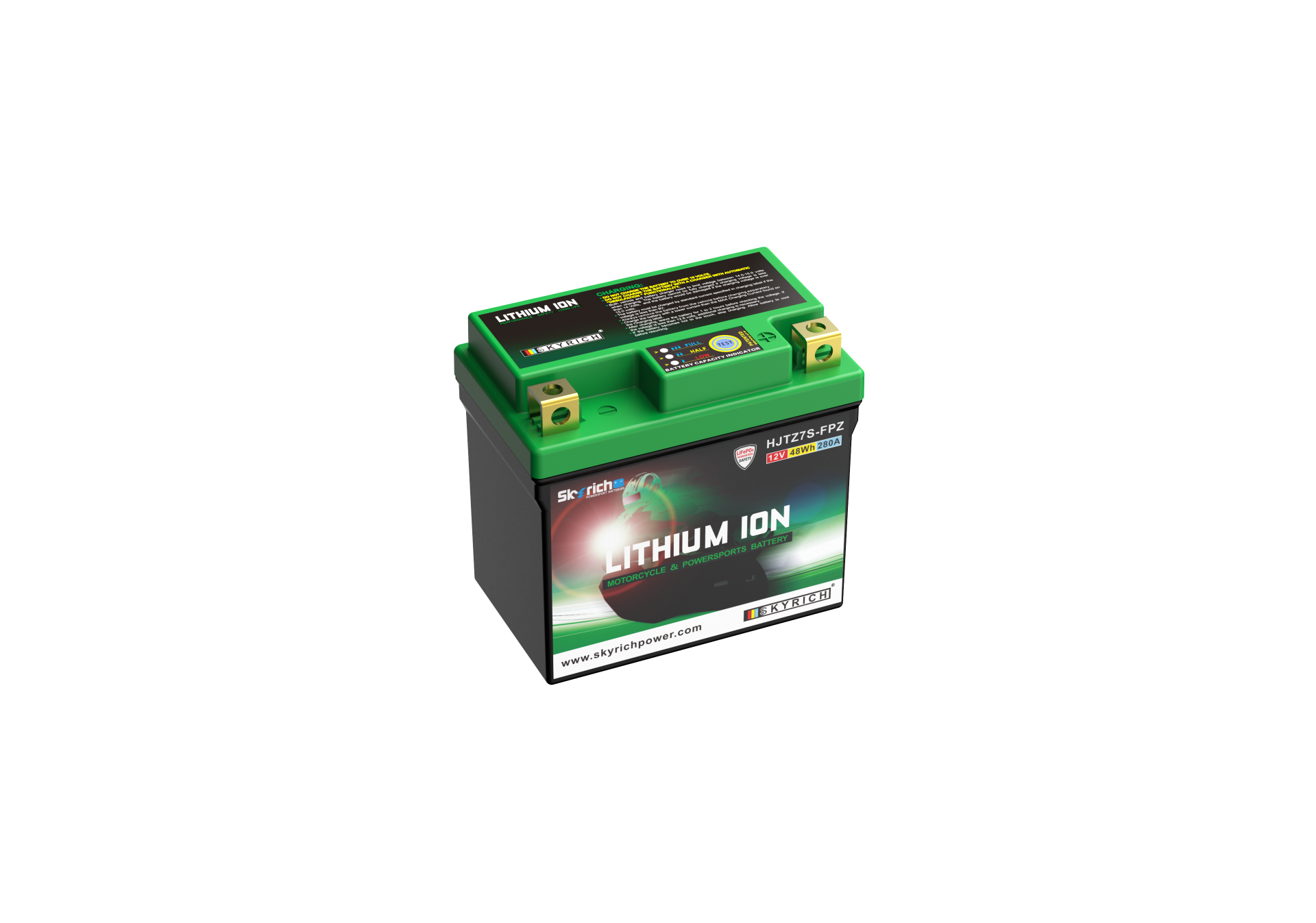 HJTZ7S-FPZ Skyrich Lityum Akü 12.8V 4Ah 280CCA 113*70*105
