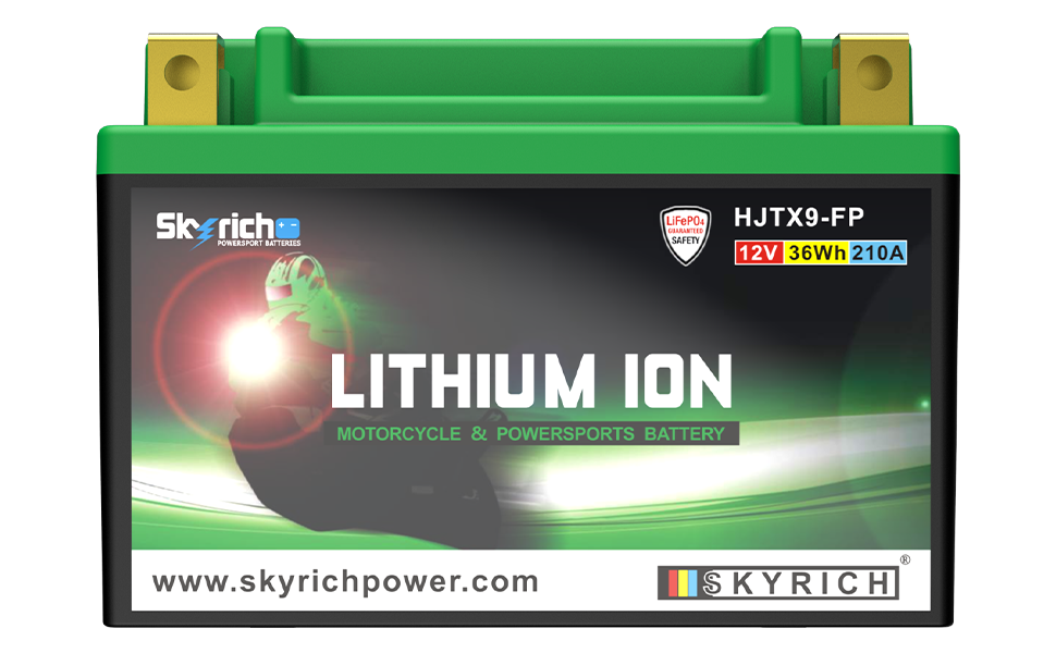 HJTX9-FP Skyrich Lityum Akü 12.8V 3Ah 210CCA 150*87*105